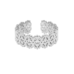 Roestvrij stalen (RVS) Stainless steel ringen Zilver