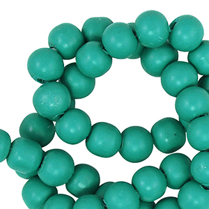 Polymeer kralen 6mm Green