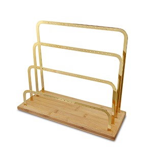 Sieraad display voor oorbellen Natural-gold