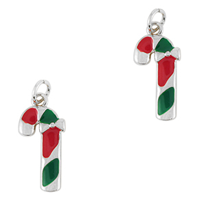 Brass TQ metaal bedels zuurstok Silver