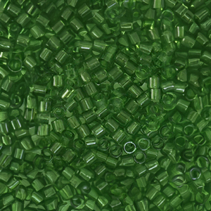 Miyuki kralen delica's 15/0 Transparent Olive DBS1107