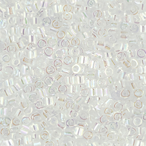 Miyuki kralen delica's 15/0 Crystal AB DBS0051