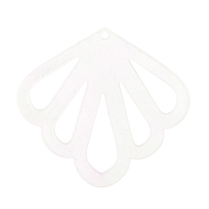 Resin hangers schelp Off white