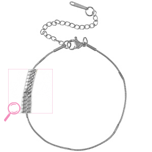 Roestvrij stalen (RVS) Stainless steel armbanden Silver