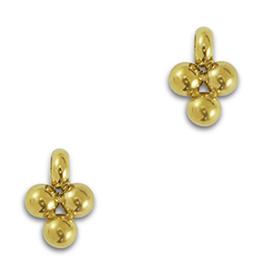 Roestvrij stalen (RVS) Stainless steel bedels Gold