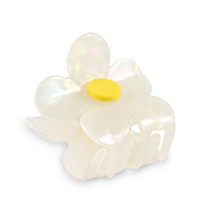 Haaraccessoires haarklem bloem White