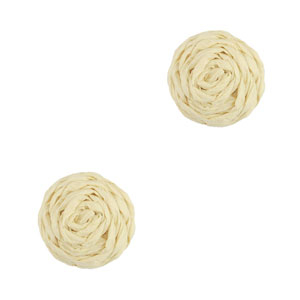 Raffia hanger 12mm Beige