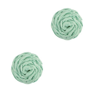 Raffia hanger 12mm Mint green