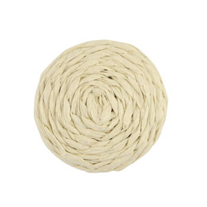 Raffia hanger 25mm Beige
