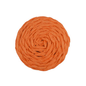 Raffia hanger 25mm Orange