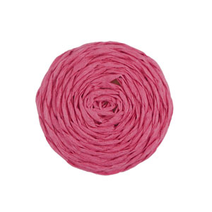 Raffia hanger 25mm Fuchsia