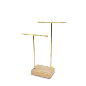 Sieraad display voor oorbellen Natural-gold