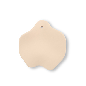 Acryl hangers blad Dark beige