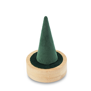 Sieraad display voor ringen Natural-dark green