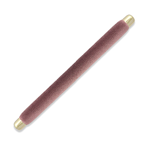 Sieraad display kussentje velvet voor ringen Mauve purple-gold