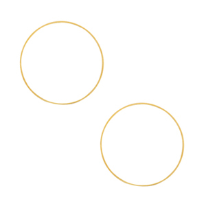 Onderdelen DQ metaal dichte ring 10mm Goud (nikkelvrij)