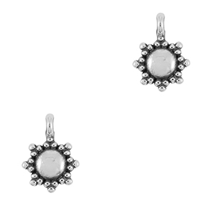 Bedels DQ metaal Antiek zilver (nikkelvrij)