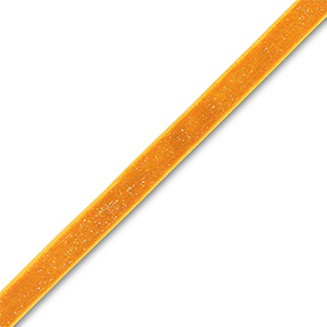 Velvet lint Orange-silver glitter