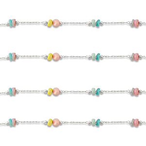 Roestvrij stalen (RVS) Stainless steel onderdelen jasseron disc Silver-multicolour