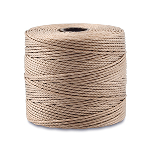 Nylon S-Lon draad 0.5mm Light brown