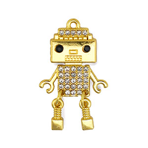 Statement hangers robot Gold