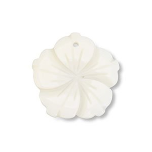 Schelp hanger bloem White