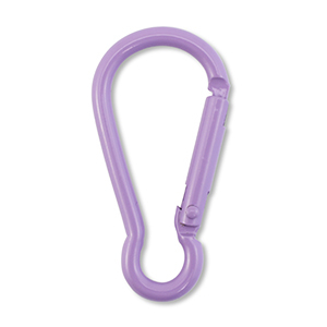 Gekleurde onderdelen sleutelhanger Purple