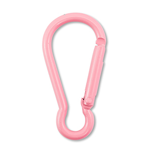 Gekleurde onderdelen sleutelhanger Pink