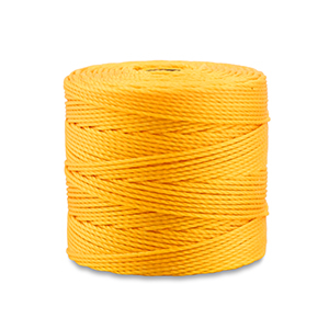 Nylon S-Lon draad 0.5mm Yellow gold