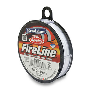 Beadalon rijgdraad Fireline 0.20mm White