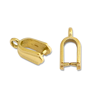 Roestvrij stalen (RVS) Stainless steel onderdelen buighanger voor bedel Gold