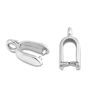 Roestvrij stalen (RVS) Stainless steel onderdelen buighanger voor bedel Silver