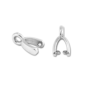 Roestvrij stalen (RVS) Stainless steel onderdelen buighanger voor bedel Silver