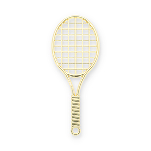 Statement hangers tennisracket Gold