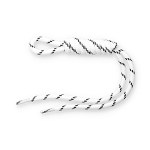 Sleutelhangers paracord White-black
