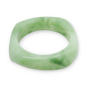 Resin armbanden bangle Green