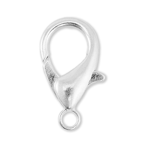 Onderdelen DQ metaal karabijnslot Antiek zilver (nikkelvrij)