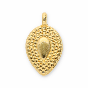 Bedels DQ metaal druppel Goud (nikkelvrij)