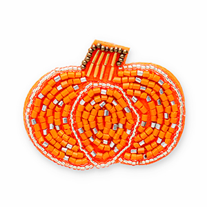 Broches pompoen Orange