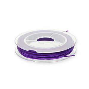 Elastiek rijgdraad 0.8mm Purple