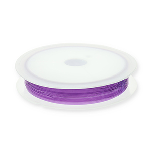 Elastiek rijgdraad 0.5mm Purple