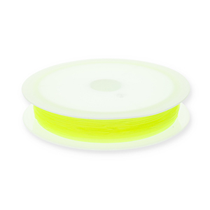 Elastiek rijgdraad 0.5mm Neon yellow