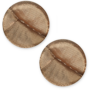 20 mm platte cabochon Polaris Elements Las Vegas Brown