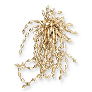 Broches geclusterd Gold