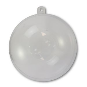 Transparant ornament bal Transparent