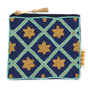 BY31&reg; Etui sterren Dark blue-light teal blue-gold