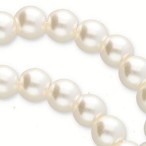 Top quality Glasparels 6mm Ivory white