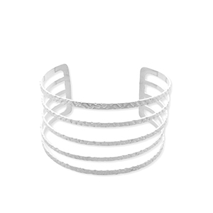 Roestvrij stalen (RVS) Stainless steel armbanden bangle Silver