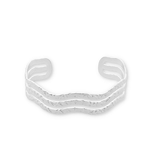 Roestvrij stalen (RVS) Stainless steel armbanden bangle Silver