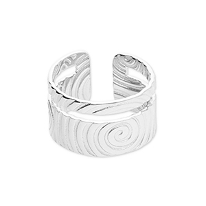 Roestvrij stalen (RVS) Stainless steel ringen Silver